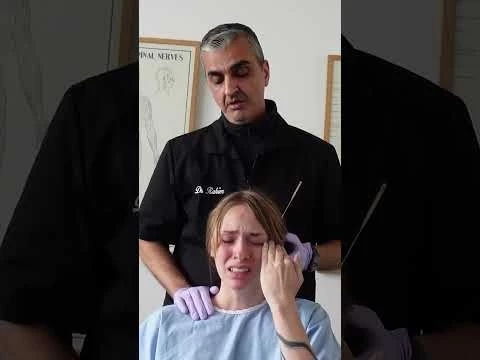 Emotional Release From The TMJ Jaw Adjustment @DrRahim #shorts