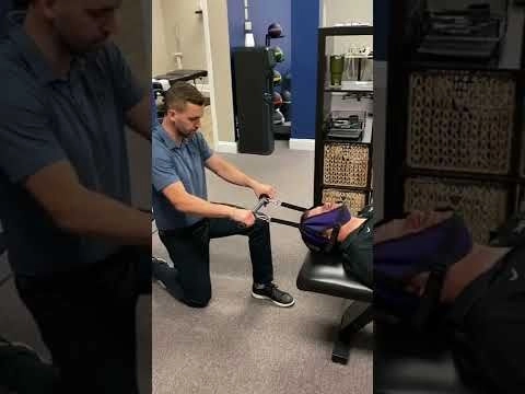 Chiropractor Y Strap Adjustment #shorts #ystrap #ystrapadjustment #chiropractic #chiropractor