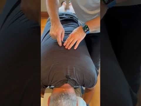 I Can#39;t Believe How Loud His Back Cracked! #chiropractic #crack