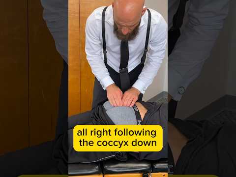 Tail Bone Crack #chiropractor #chiropractic #dubai #munich #istanbul #cracked