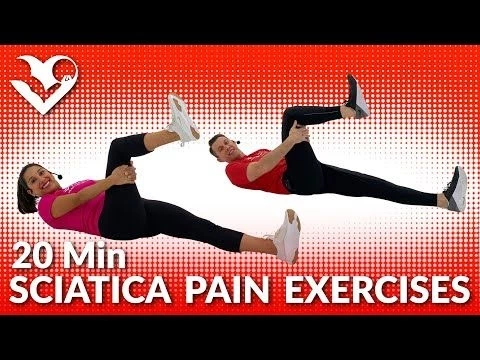 20 Min Sciatica Pain Relief Exercises - Sciatica Treatment and Stretches for Sciatic Nerve Pain