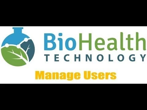 Manage Users- BioHealth Technology Training