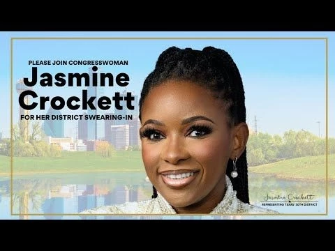 Congresswoman Jasmine Crockett District Swearing-In