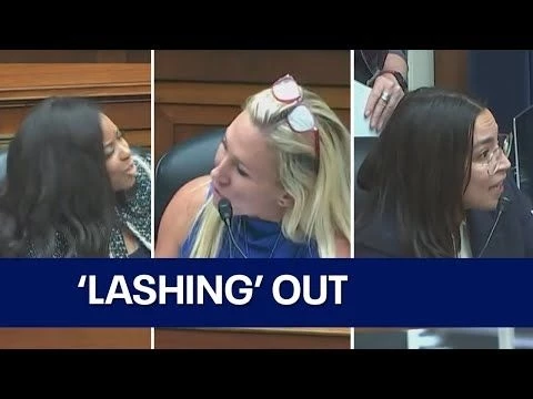 Jasmine Crockett, Marjorie Taylor Greene trade barbs about quot;fake eyelashesquot; and quot;butch bodyquot;