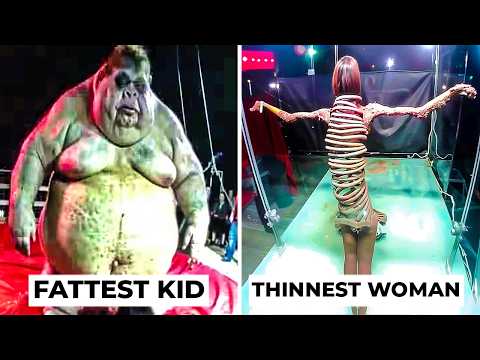 ILLEGAL Circus FREAKS That Actually Existed! Historical Photos, Rare Photos