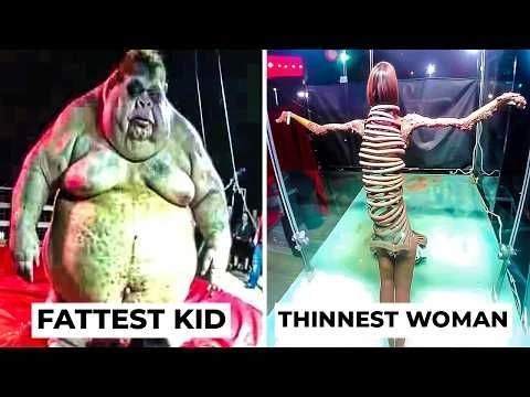 ILLEGAL Circus FREAKS That Actually Existed! Historical Photos, Rare Photos