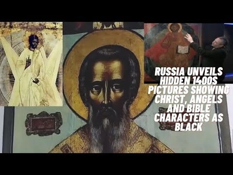 Russia opens its cellars and shows 1400#39;s picture of Jesus...Russia#39;s Black Icons
