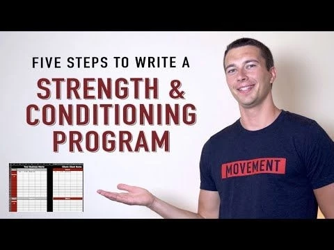 How to Write a Strength and Conditioning Program | 5 Step Guide and Program Template