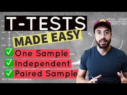 All About t-Tests (one sample, independent,  paired sample)