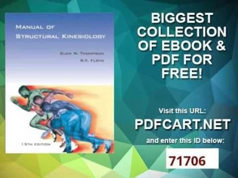Manual of Structural Kinesiology