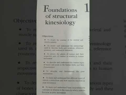 foundation of structural kinesiology