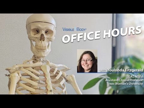 Visible Body Webinars | Office Hours with Youlonda Fitzgerald