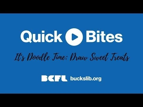 Quick Bites: Doodle Time - Draw Sweet Treats