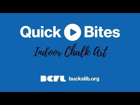 Quick Bites: Indoor Chalk Art