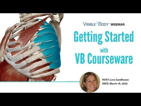 Visible Body Webinars | Getting Started with VB Courseware