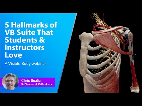 Visible Body Webinars | 5 Hallmarks of VB Suite That Instructors  Students Love