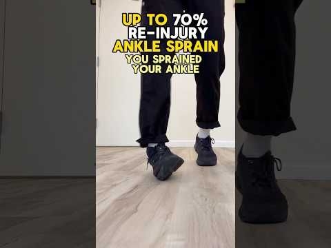 Ankle Sprain? Try these exercises to prevent injury!