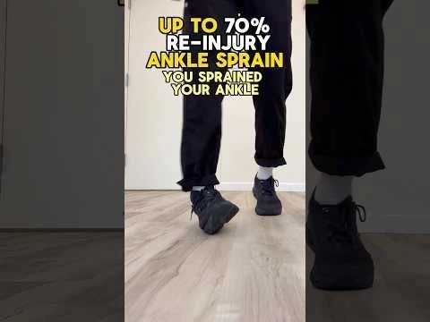 Ankle Sprain? Try these exercises to prevent injury!