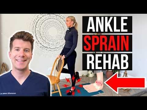 Sprained Ankle Rehab Program Exercises | Doctor and Physiotherapist led
