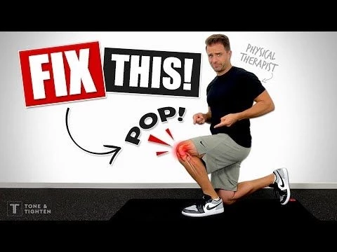 No More POP! How To Fix Popping, Snapping, or Cracking Knees!