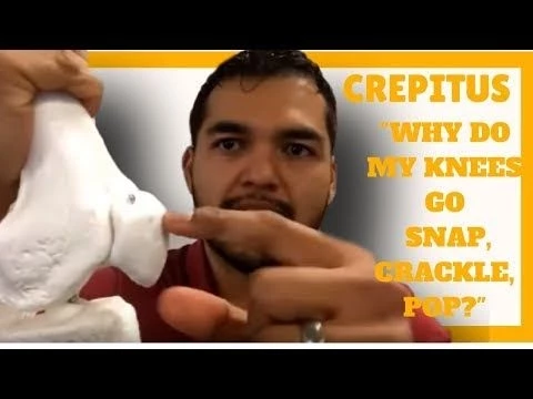 Why are my knees crunchy? | Cause of Knee Crepitus | Knee pain  Cartilage Problems