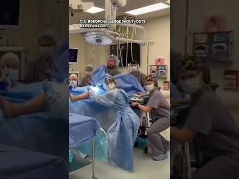 Operating Room Knee Pop Challenge #kneepopping #crepitus #kneepain