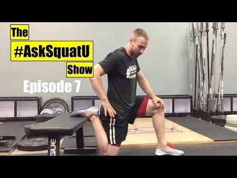 How to Fix Knees That Crack  Pop When Squatting  |#AskSquatU Show Ep. 7|