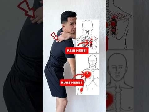 Back pain that runs to your chest? Do this remedy! #rhomboids #backpain