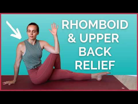 Yoga for Upper Back  Rhomboid PAIN ✨ 10 min Fix and Relief