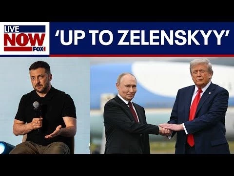 Alaska summit: Trump says Putin, Zelenskyy meeting will be set up | LiveNOW from FOX