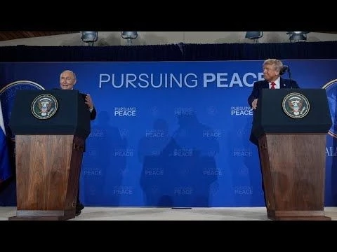 REPLAY: Donald Trump and Vladimir Putin hold joint press conference in Alaska
