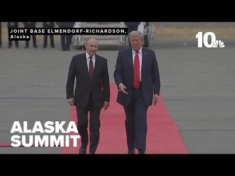 Presidents Trump, Putin sit down for Alaska summit