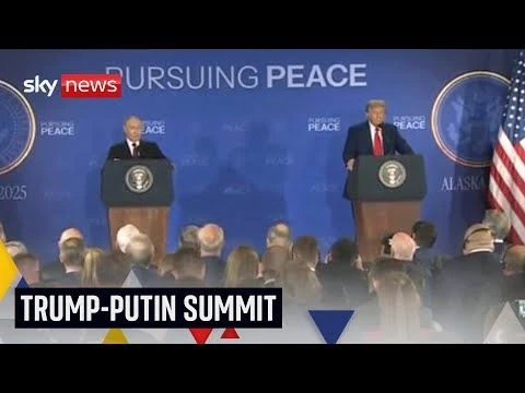 Trump and Putin#39;s full news conference following Alaska summit