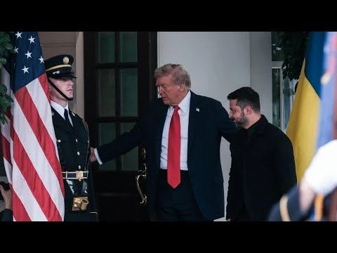 Trump, Zelensky, and European leaders meet at the White House