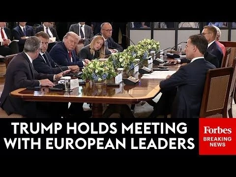 BREAKING NEWS: Trump, Zelensky, EU Leaders Hold Open Meeting About Ending The Russia-Ukraine War