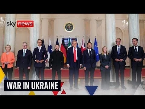 Trump meets Zelenskyy and European leaders at White House