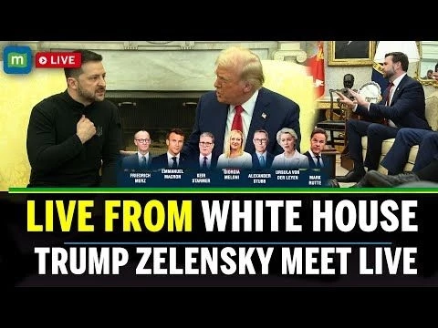Trump–Zelensky White House Meeting LIVE: EU Leaders Rally Behind Ukraine After Putin Summit | N18G