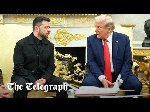 LIVE: Zelensky and Trump hold peace talks in the Oval Office