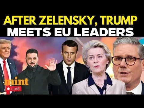 LIVE: Trump–EU Leaders Meet | Big Decision Expected on Ukraine’s Future | Trump–Zelensky Meeting