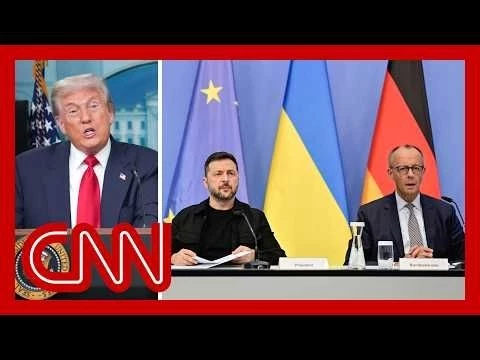 Trump speaks with EU leaders ahead of Putin summit