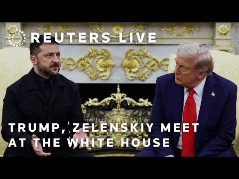 LIVE: Trump meets with Zelenskiy at the White House
