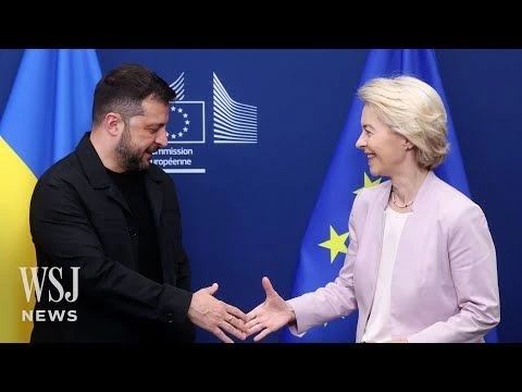 EU Leaders Will Join Zelensky to Meet With Trump in Washington | WSJ News