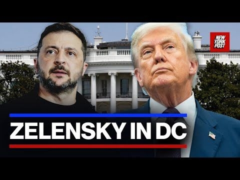 Live: Trump Meets With Zelensky and European Leaders at the White House