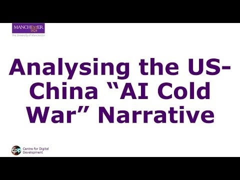 Analysing the US--China quot;AI Cold Warquot; Narrative