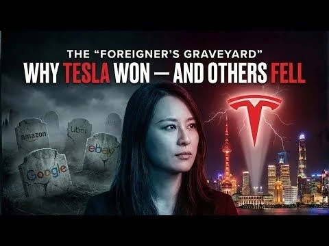 The quot;Foreigner#39;s Graveyardquot;: Why Tesla Won and Uber Lost | Keyu Jin (Episode 12)