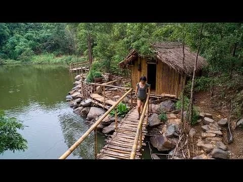 Woman Builds Hidden Underground Shelter in the Mountains in Just 90 Days | by @ĐiềnTiểuCaFarm86