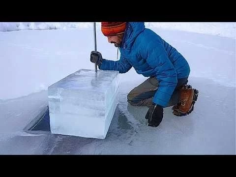 Man Builds Incredible Two-Story IGLOO at -47°F | Start to Finish by @YOGOMANinAK