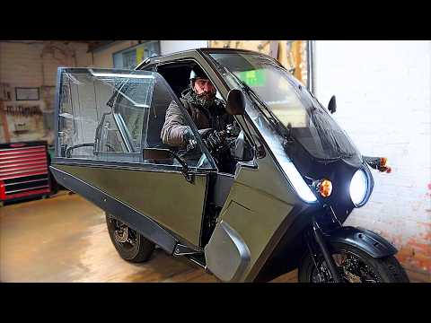 Man Builds ANTI-RAIN Motorcycle From A Scooter | Start to Finish by @mwigmedia