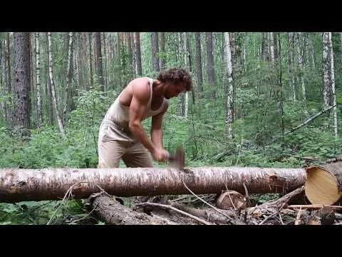 Man Builds an OFF-GRID Cabin Alone in the Wild North | Start to Finish by @SurvivalFarNorth