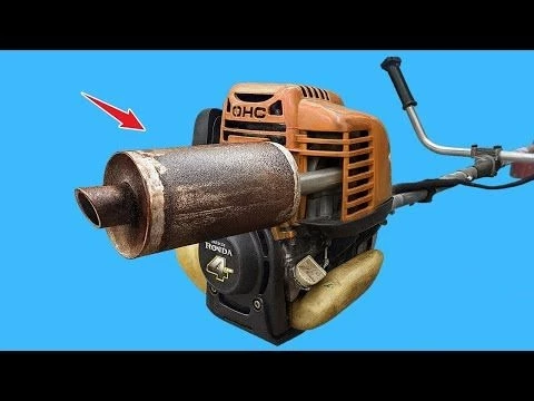 Great idea for your lawn mower! This DIY muffler makes your mower sound quieter and crisper